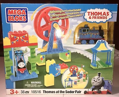 Mega Bloks Thomas & Friends Thomas At The Sodor Fair 38pieces 10516 Ferris Wheel • $70