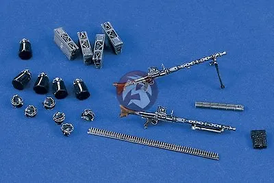 Verlinden 1/35 Maschinengewehr 34 MG 34 German Machine Gun WWII Set (2 Pcs) 1421 • $16.96