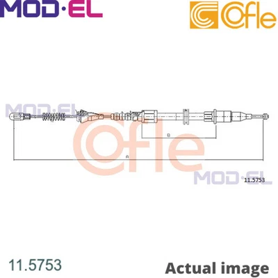 CABLE PARKING BRAKE FOR OPEL CORSA/Hatchback/Van/Caravan/STATION/WAGON/SWING • $46.61