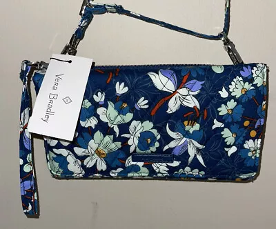 Vera Bradley Floral Bursts 3 In 1 Wallet Crossbody RFID NWT • $21.99