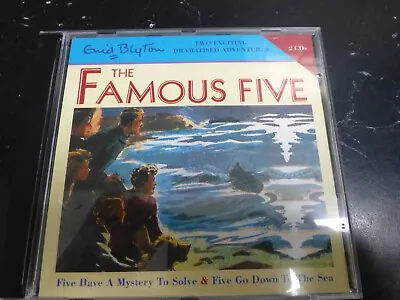 Enid Blyton Famous Five Have A Mystery To Solve & Go Down To To The Sea Two Cds • £9.99