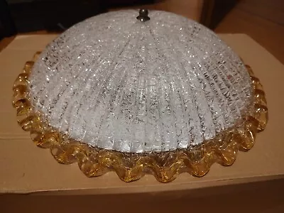 Vintage Ceiling Lamp From 80s Murano Glass • $230
