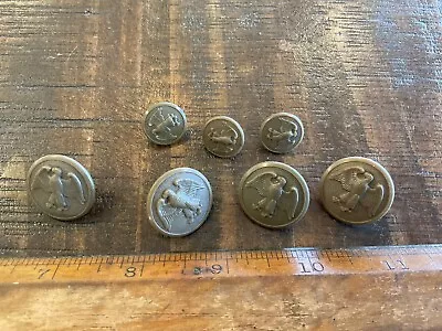 Original Wwii Us Womans Wac Uniform Button Lot • $34.88