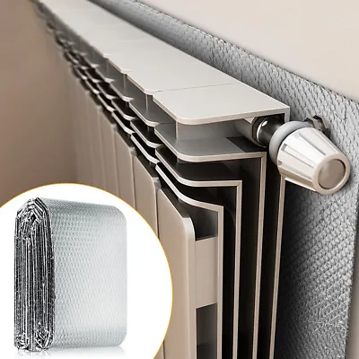 Heat Reflective Radiator Sheet Behind Reflector Insulating Foil Energy Saving • £10.94