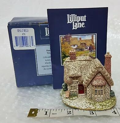 Lilliput Lane RING O' BELLS 1994 Vintage - Snow Winter Christmas Collection • £18