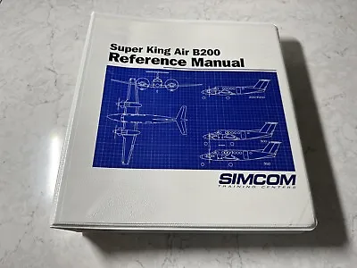 $209.42 • Buy Super King Air B200 Reference Manual/ Simcom