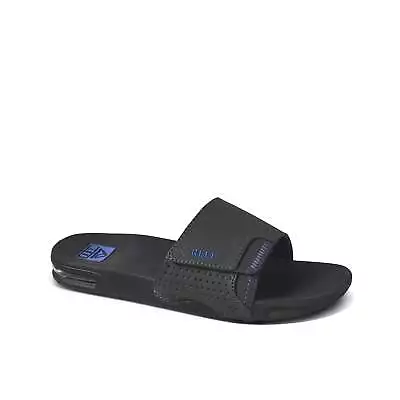 Reef Fanning Slide Mens Flip Flop CJ4081 Raven/Purple NEW • $88.66