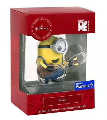 STUART Minions NEW Despicable ME With Hallmark Red Box Ornament Walmart Excl • $22.95