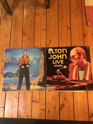 £7 • Buy Elton John Live 17.11.70 And Elton John Caribou Vinyl Lp’s