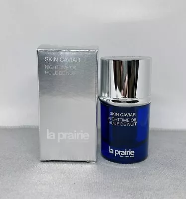 La Prairie Skin Caviar NightTime Oil Huile De Nuit 0.1oz / 3ml NIB • $79.99