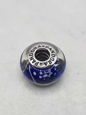 Pandora Starry Night Murano Glass Charm Used • £1.21