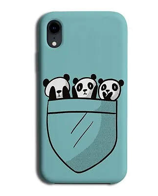 Cute Korean Panda Babies Phone Case Cover Pandas Bear Pocket Pouch Design M581 • £14.95