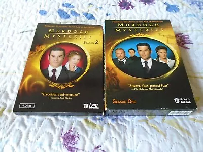 Murdoch Mysteries Seasons One And Two    Mint Condition • $14.92