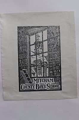 ✒ EX LIBRARIES Mitcham County Boys' School • $12.98