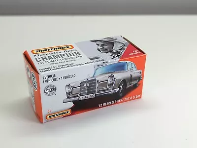 2020 Matchbox ‘62 Mercedes-benz 220 Se Sedan Ewy Rosqvist Grand Prix Winner   C4 • $3.99