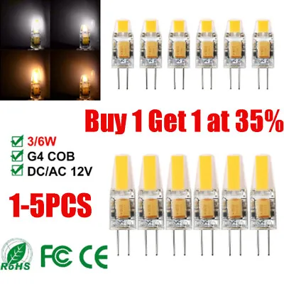 G4 LED COB Light Bulb Dimmable 6W 3W AC/DC 12V 220V Replace Mini Halogen Lamp UK • £6.60