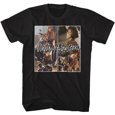 £41.27 • Buy Whitney Houston Motorcycle Live On Stage Men's T Shirt R & B Pop Music Merch