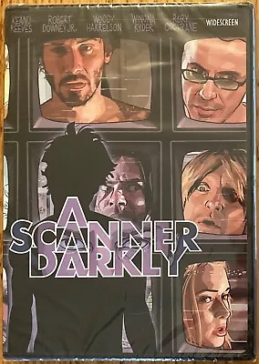 “A Scanner Darkly” DVD W/ Keanu Reeves Robert Downey Jr. Woody Harrelson • $15