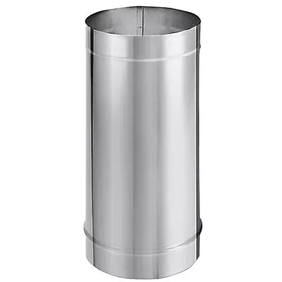 DuraVent DuraBlack 6DBK-48SS 48 X 6 Inch Stainless Steel Single Wall Stove Pipe • $59.89