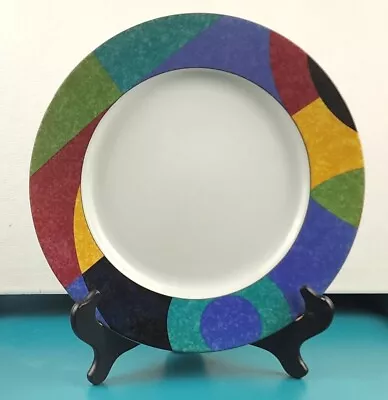 Vtg MIKASA Current - 12  Chop Plate California Line Multicolor Japan • $28.88