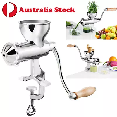 Stainless Steel Manual Vegetable And Fruit Juicer Is Lightweight And Convenient • $111.40