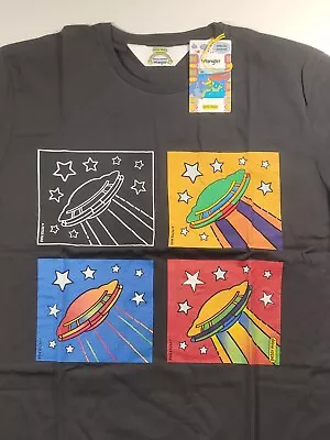 Wrangler Peter Max Special Edition T-shirt Woodstock 70s Vintage Galaxy Art Work • $20.70