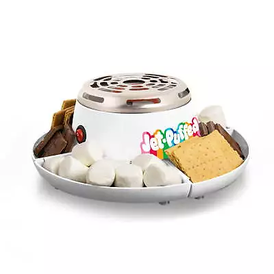 Electric S'mores Maker With 4-Compartment Tray And Roasting Sticks - White • $20.22