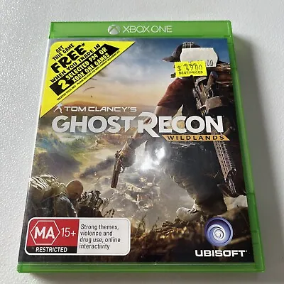 Tom Clancy's GHOST RECON - WILDLANDS - Microsoft XBOX ONE Game - • $9.49