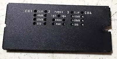 QSC CX And CXV 4 Channel Series Power Amp Volume Control Security Cover • $7.50