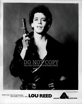 Lou Reed Photograph 8 X 10 - Rare 1977 Photo - Velvet Underground - Poster Print • $14.99