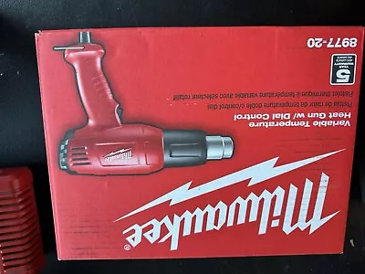 Milwaukee 8977-20 Variable Temperature Heat Gun - Red • $129