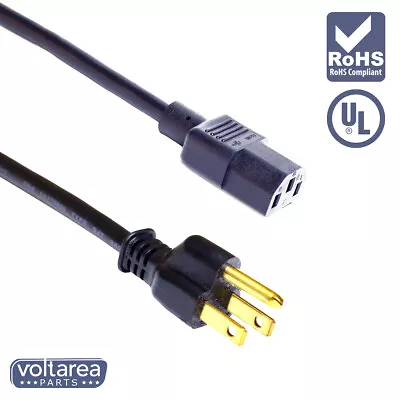 Power AC Cord 6.6ft / 2m For Marshall DSL100H 100W Guitar Lifier Amp • $15.26