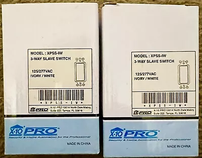 2 -- X-10 Pro XPSS-IW 3 Way Remote Ivory And White • $22