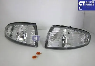 $56.71 • Buy Clear Front Corner Indicator Signal Lights For 93-95 Nissan S14 200SX Silvia S1