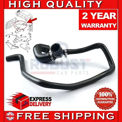 Radiator Outlet Hose For Vauxhall Opel Astra H Mk5 Zafira B Mk2 1337715 • £24.50