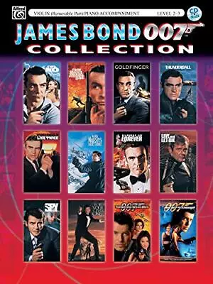 James Bond 007 Collection For Strings:(Book & CD) By Staff Alfred Publishing • £5.49