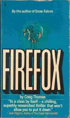 Firefox By Craig Thomas. 9780722105672 • £3.07