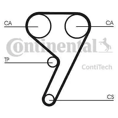 Timing Belt Set For Ford Mazda Continental Ctam Ct881k1 • £92.13
