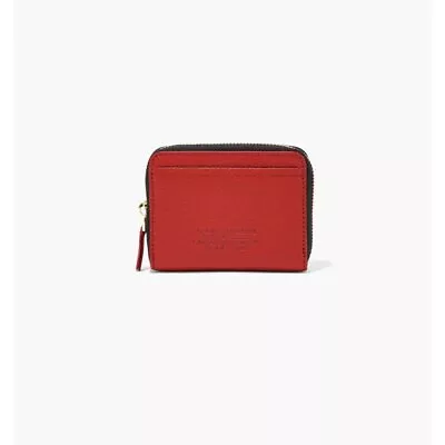[Marc Jacobs] Leather Zipper Around Wallet (MBACS23007REX) • $222