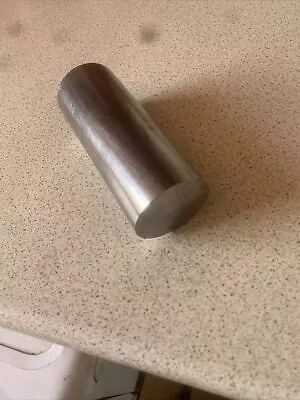 Bright Mild Steel Round Bar 45mm Dia X 110mm Long Off Cut • £10