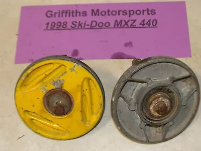 1998 97-99 SKIDOO MXZ 440 Fan Bogie Wheel Mounts Brackets Idle Idler • $25