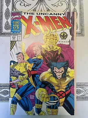 $8 • Buy Uncanny X-men #275 (1991) Jim Lee Gatefold Cover- Classic Costume 1st War Skrull