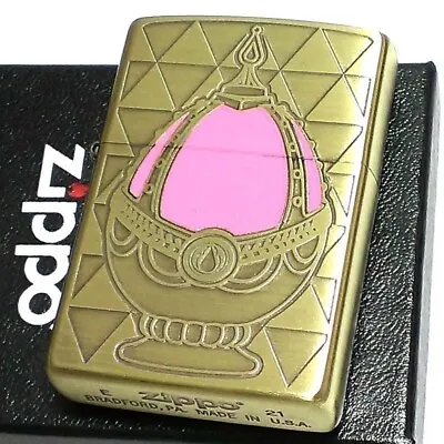 Zippo Puella Magi Madoka Magica Story Of Rebellion Homura Soul Gem Gold Lighter • $129