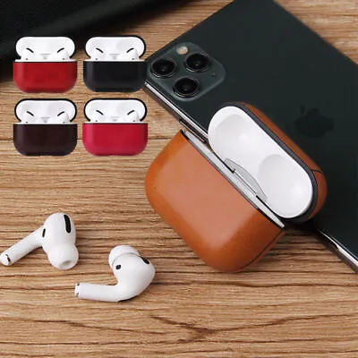 $13.79 • Buy For Apple AirPods 3 2 1 /Pro 2021 Luxury Leather Shockproof Key Chain Case Cover