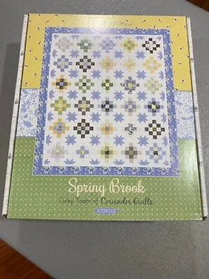 MODA Spring Brook Quilt Kit By Corey Yoder Of Coriander Quilts  70  X 82  #29110 • $120