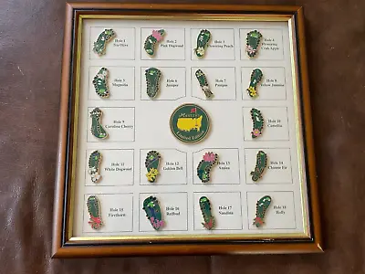 Masters Augusta National Framed Pin Set Berckmans Place 89/150 RARE • $1499.99