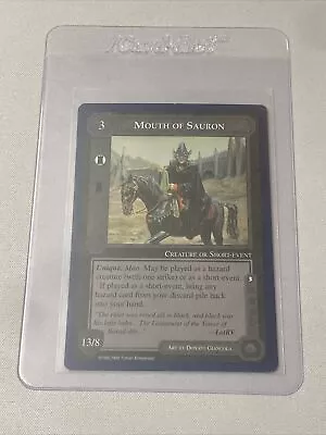MOUTH OF SAURON Unlimited Edition Middle Earth CCG • $19.99