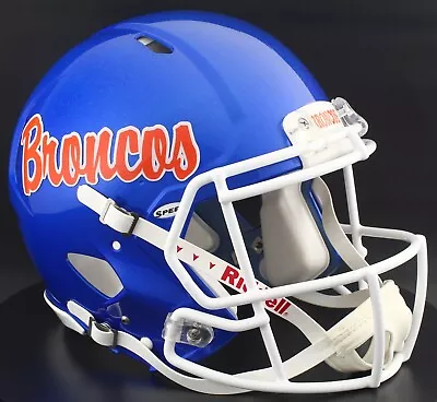 BOISE STATE BRONCOS NCAA Riddell Speed Full Size AUTHENTIC Football Helmet • $289.99