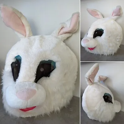 Dan Dee Big Greeter Heads Rabbit Bunny Soft Full Head Mask Halloween Cosplay 17 • £28.50