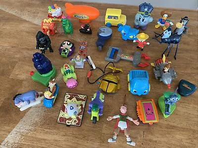 Large Lot Mcdonalds Burger King Wendy's Fast Food Happy Meal Toys Vintage 80’s + • $22.50